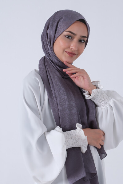 Füme Beyza Jakar Şal - 5