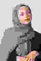 Füme Perla Şal Füme