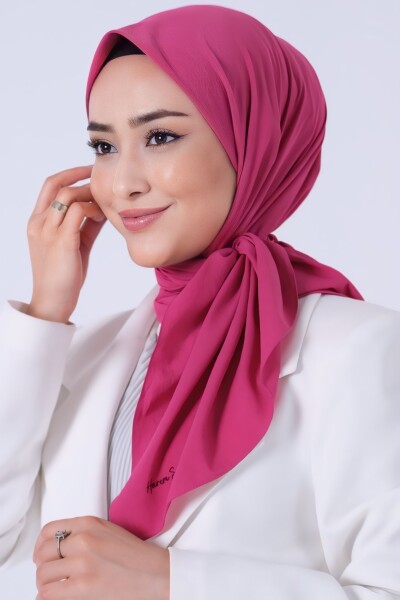 Fuşya Asya Eşarp - 2