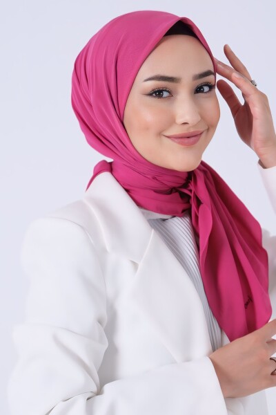 Fuşya Asya Eşarp - 3