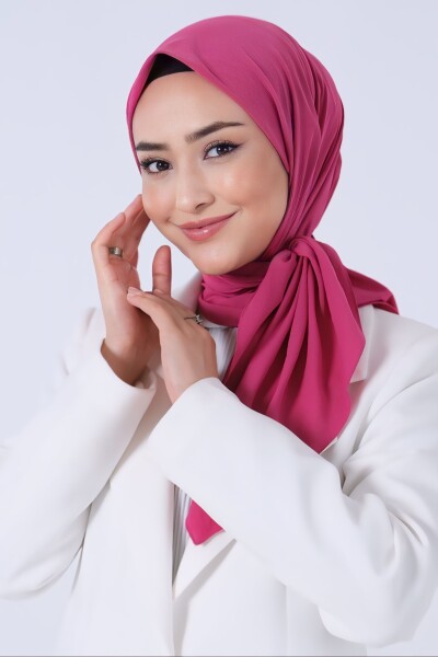 Fuşya Asya Eşarp - 4