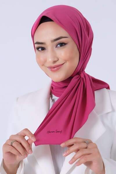 Fuşya Asya Eşarp - 5