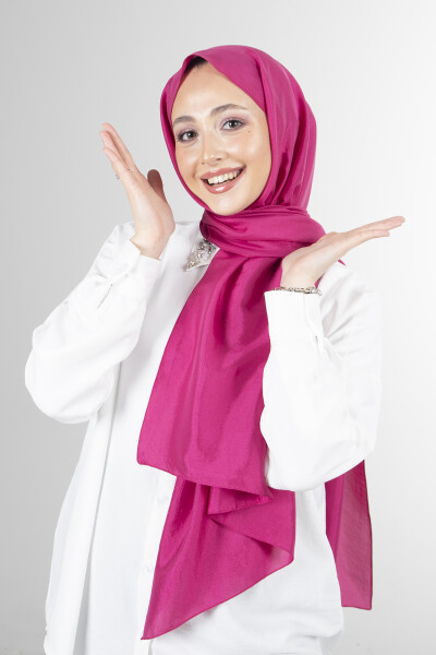 Fuşya Brisa Vual Şal - 2