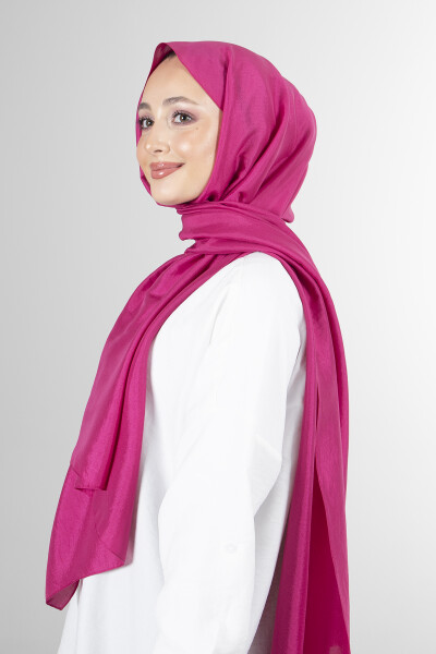 Fuşya Brisa Vual Şal - 6