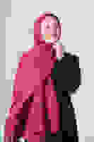 Fuşya Diamond Hüma Şal Fuşya