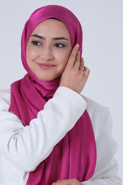 Fuşya Janjan Şal - 2