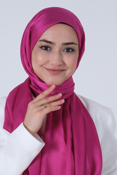 Fuşya Janjan Şal - 3