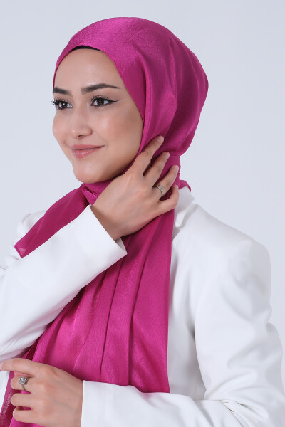 Fuşya Janjan Şal - 4