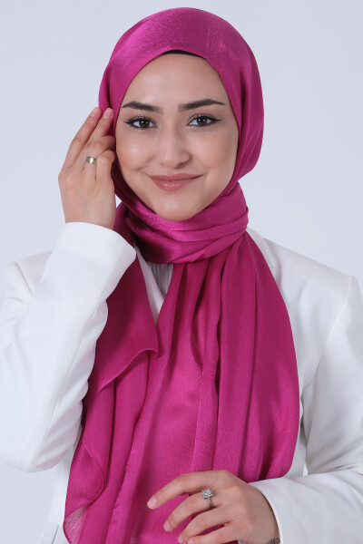 Fuşya Janjan Şal - 5