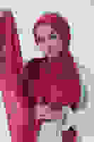 Fuşya Masal Jakar Şal Fuşya