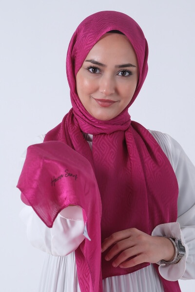 Fuşya Masal Jakar Şal - 2