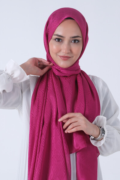 Fuşya Masal Jakar Şal - 3