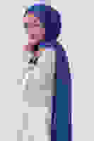 Gece Mavisi Beyza Jakar Şal Gece Mavisi