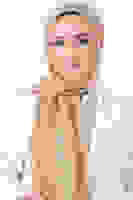 Gold Brisa Vual Şal Gold