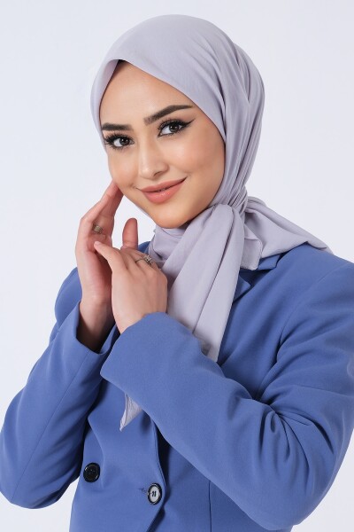 Gri Asya Eşarp - 2