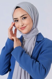 Gri Asya Şal 