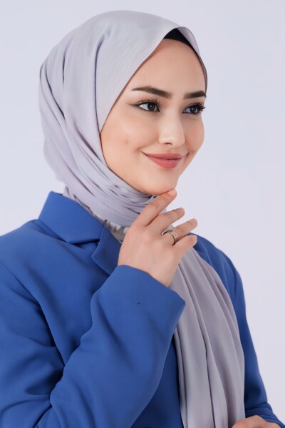 Gri Asya Şal - 3