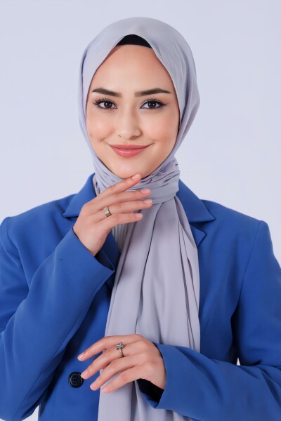 Gri Asya Şal - 5