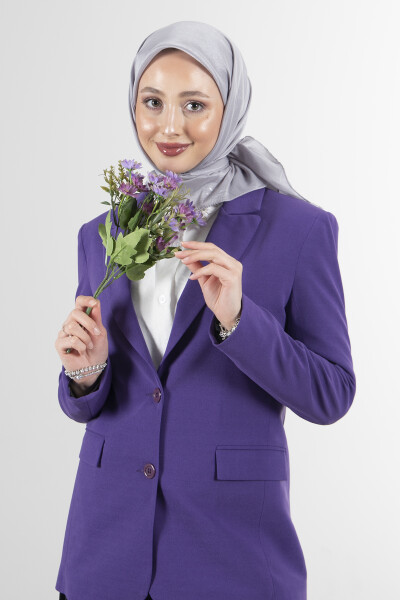 Gri Brisa Vual Eşarp - 1