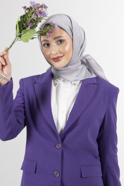 Gri Brisa Vual Eşarp - 2