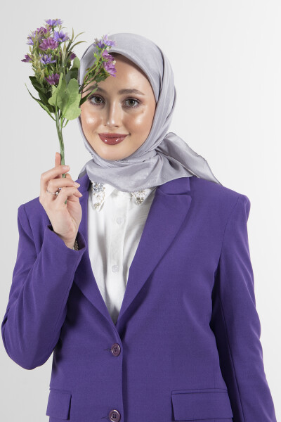 Gri Brisa Vual Eşarp - 3