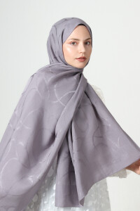 Gri Diamond Hüma Şal 