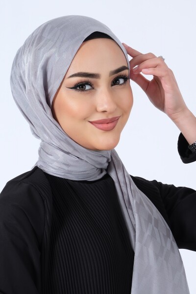 Gri Esila Jakar Şal - 1