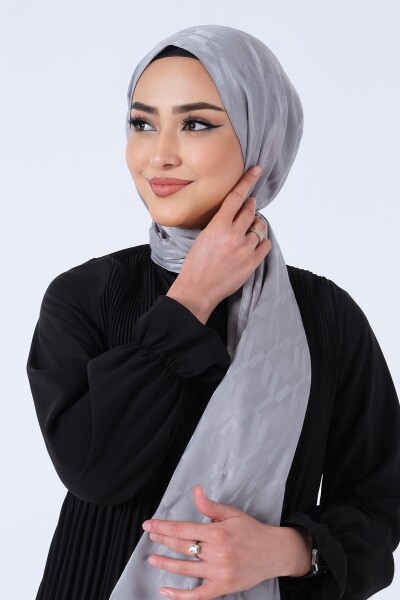 Gri Esila Jakar Şal - 3