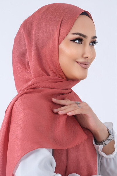 Gül Ağaçkabuğu Şal - 2