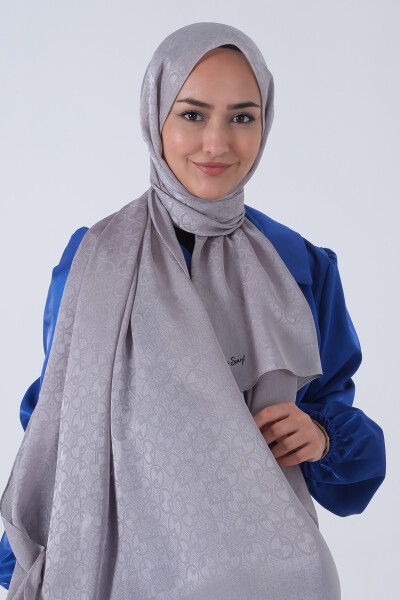 Gümüş Beyza Jakar Şal - 1