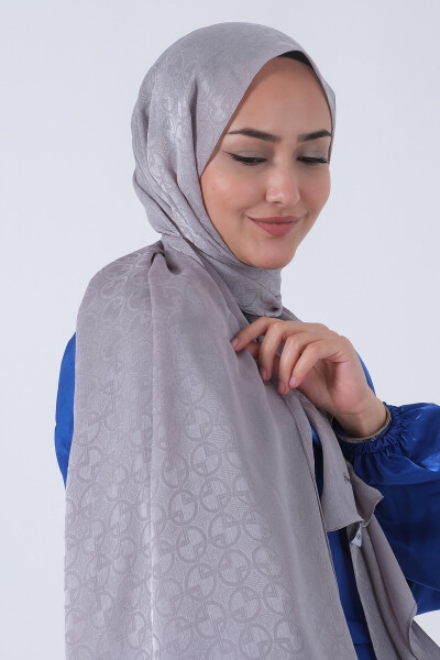 Gümüş Beyza Jakar Şal - 4