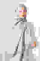 Gümüş Diamond Hüma Şal Gümüş