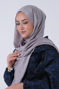 Gümüş Nefes Jakar Şal - harem