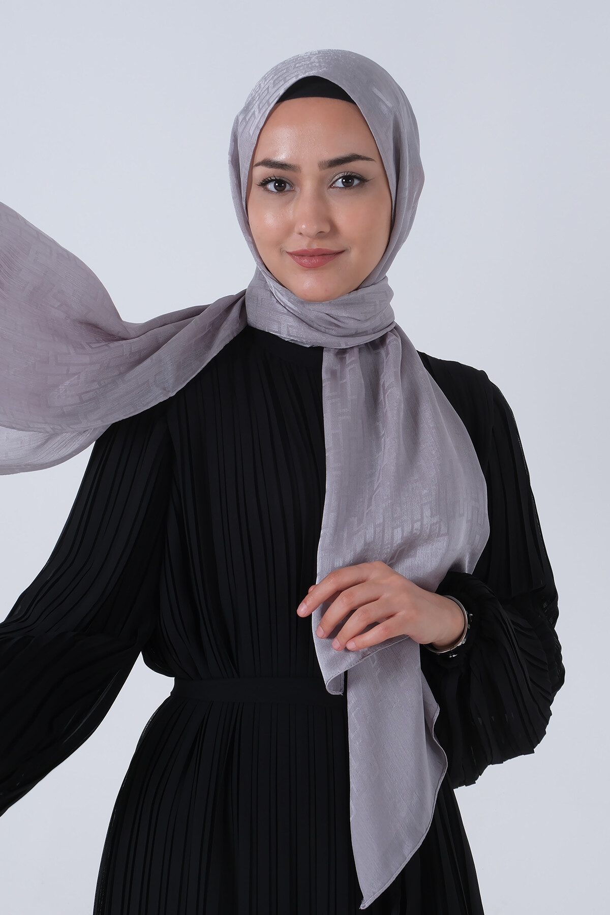 Gümüş Nisa Jakar Şal - harem