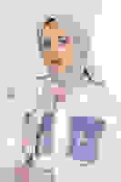 Gümüş Twill Eşarp Gümüş