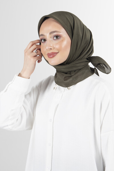 Haki Brisa Vual Eşarp - 6