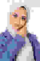 İnci Krem Asya Şal İnci Krem