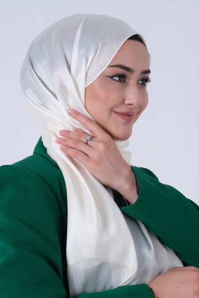 İnci Krem Janjan Şal - 5