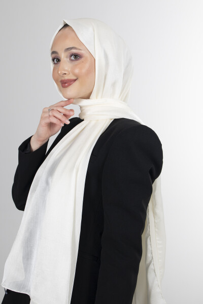 İnci Krem Janjan Şal - 6