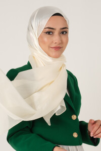 İnci Krem Janjan Şal 