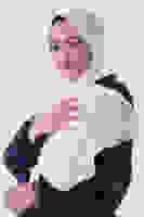 İnci Krem Nefes Jakar Şal İnci Krem