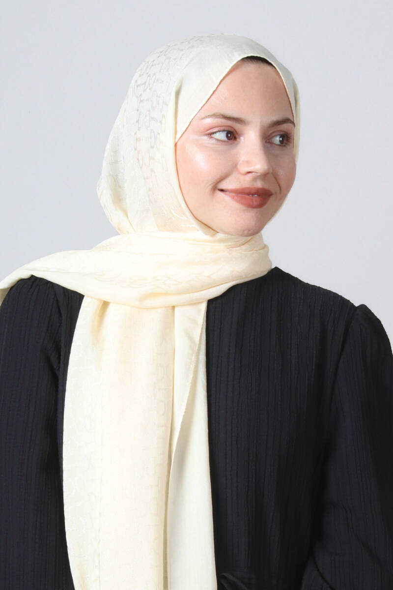 İnci Krem Perla Şal