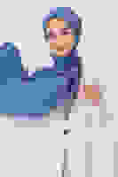 İndigo Asya Şal İndigo