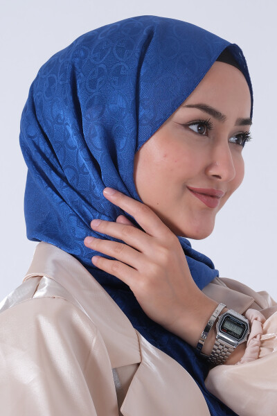 İndigo Beyza Jakar Şal - 6
