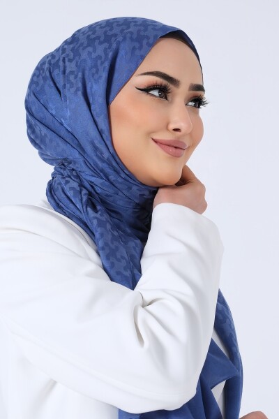 İndigo Eslem Jakar Şal - 4