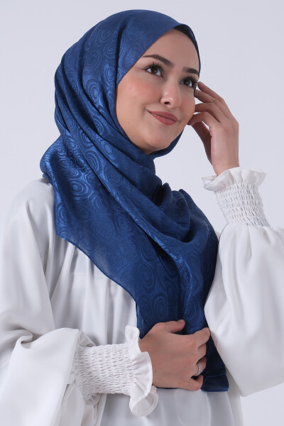 İndigo Nefes Jakar Şal - 4