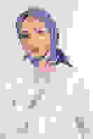 İndigo Twill Eşarp İndigo