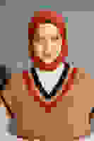 Kiremit Amor Eşarp Kiremit