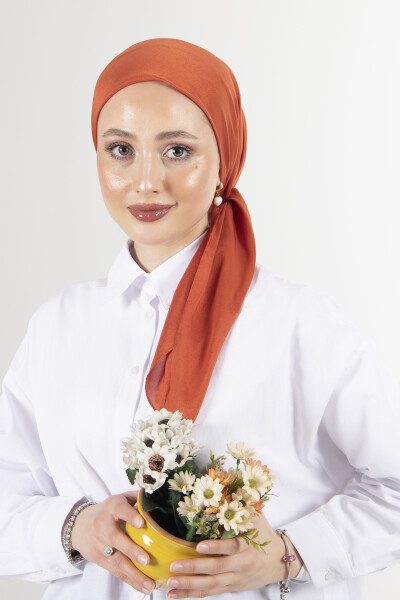 Kiremit Brisa Vual Eşarp - 6