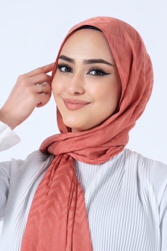 Kiremit Lino Jakar Şal - harem